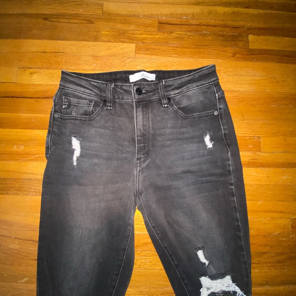 KanCan Charcoal Stretchy Denim Jeans